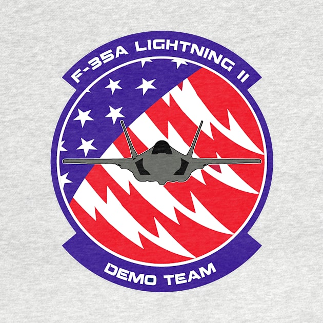 F-35A Demonstration Team Patch by Spacestuffplus